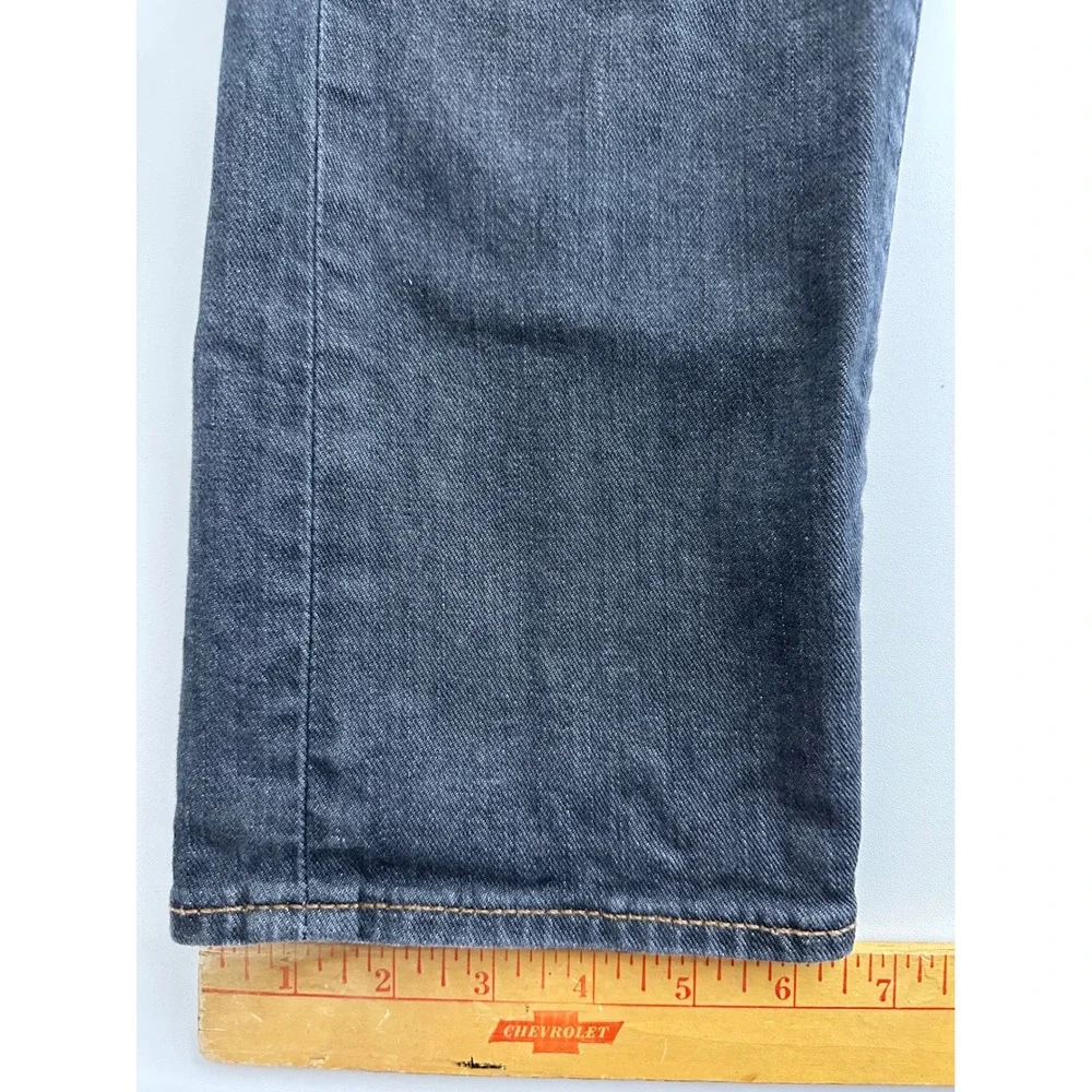 Men's Levi's 508 Slim Fit Jeans Gray Blue Wash Denim Pants Size 32x32 Casual‎